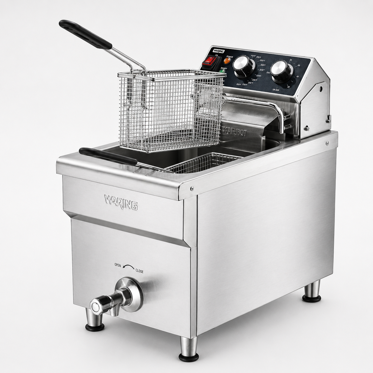 Waring 15 lb. Heavy-Duty Deep Fryer Model: WDF1700