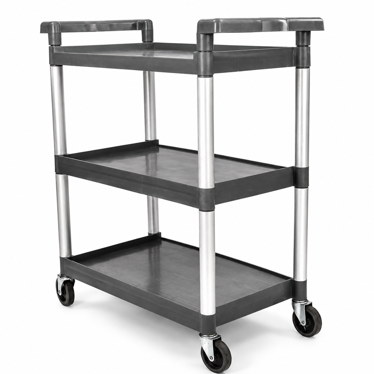Concasse SERVICE CART 3 SHELVES (GREY) 33 1/4" X 17" X 37 1/2"