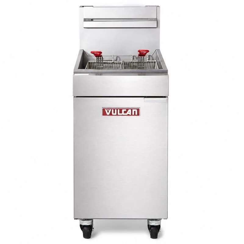 Vulcan Hart - LG300 - 40lb LG Series Commercial Gas Freestanding Deep Food Fryer