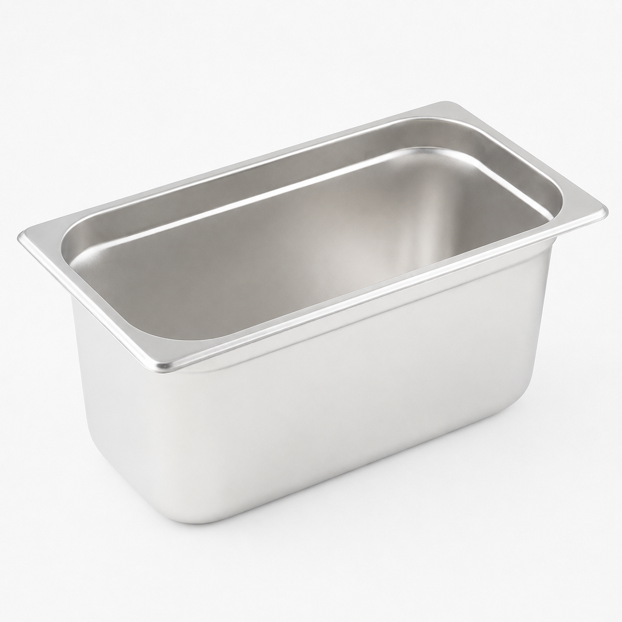 Winco Third Size Anti-Jam Steam Pan, 23 Gauge Stainless Steel