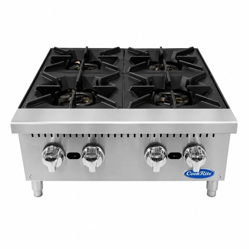 Cook Rite USA 24″ Four (4) Burner Hot Plate
