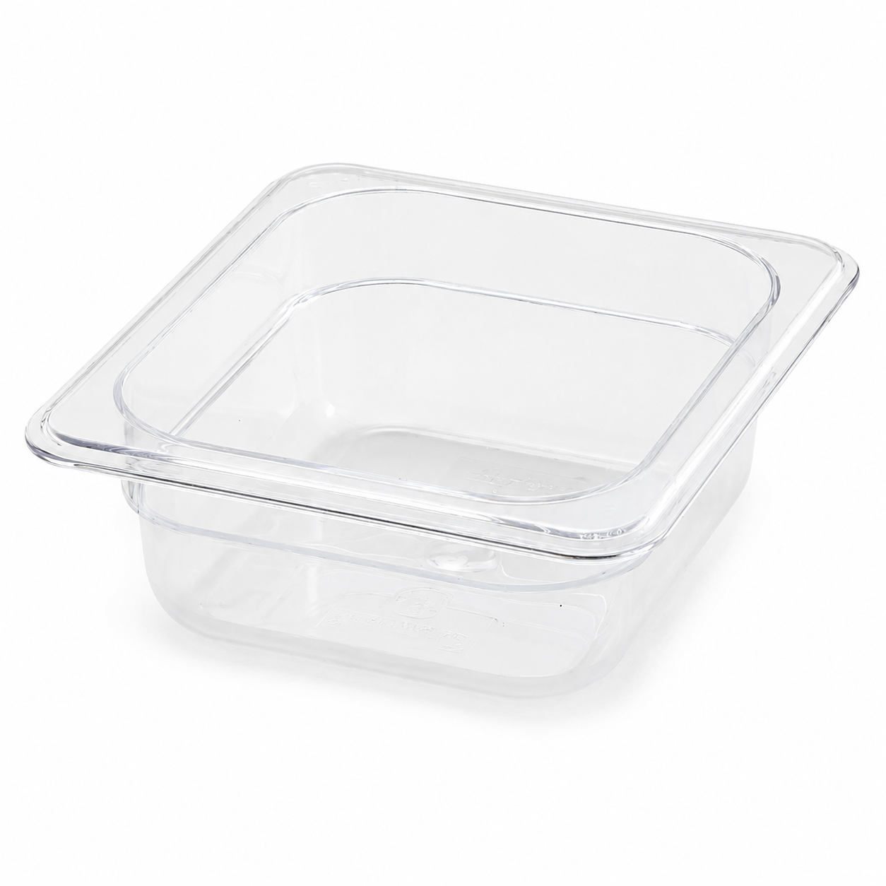Winco SP7602 - Polycarbonate Food Pan, 1/6 Size - 2-1/2"