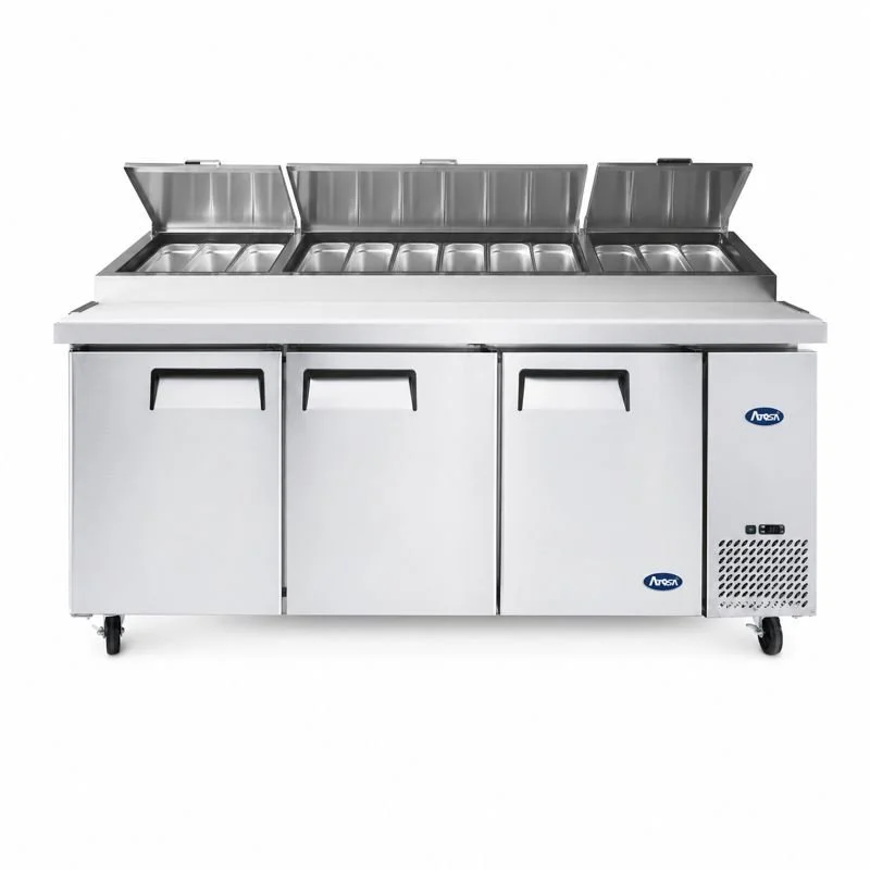 Atosa USA 93″ Refrigerated Pizza Prep. Table