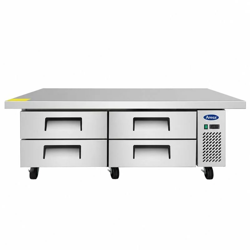 Atosa USA 76″ Refrigerated Chef Base, Extended Top