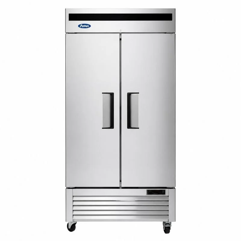 Atosa USA Bottom Mount Two (2) Door Reach-in Freezer