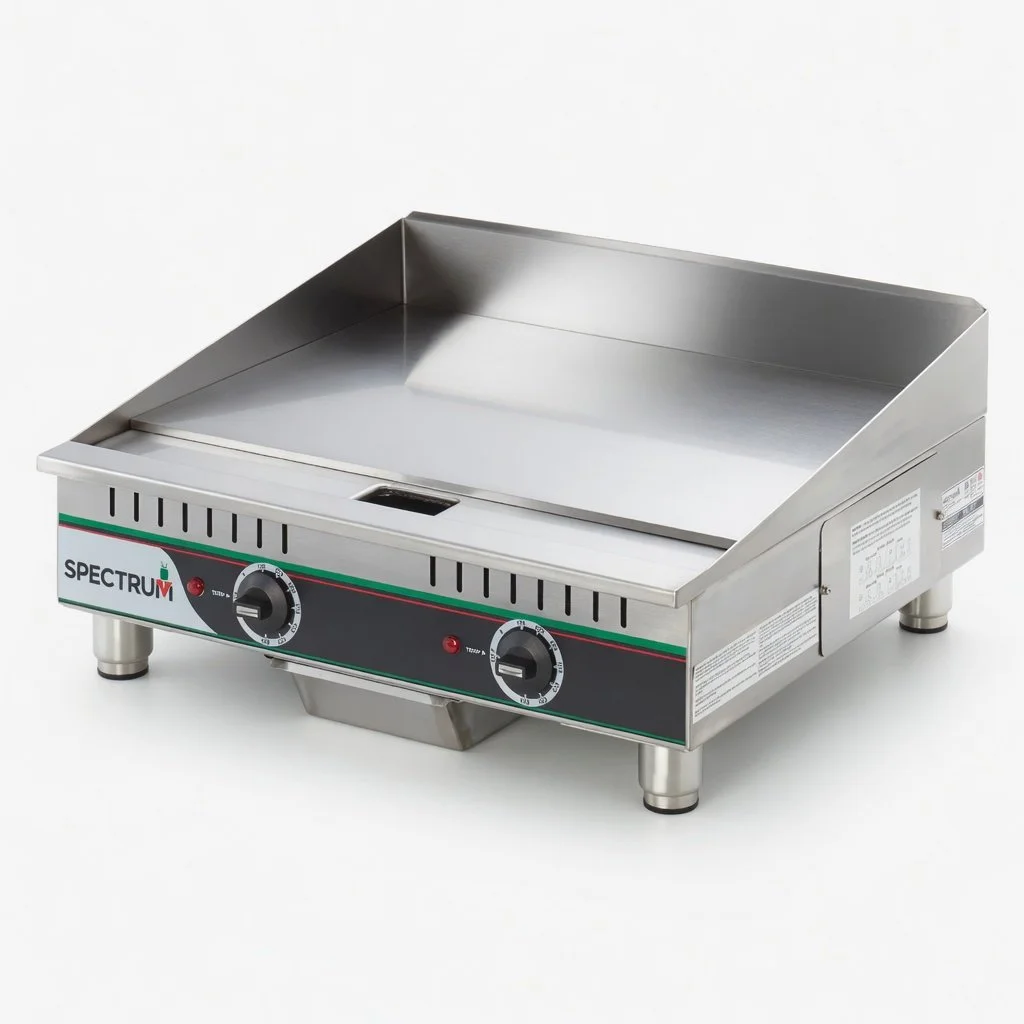 Winco - EGD-24M - Spectrum 24" Electric Griddle, Two Heat Zones