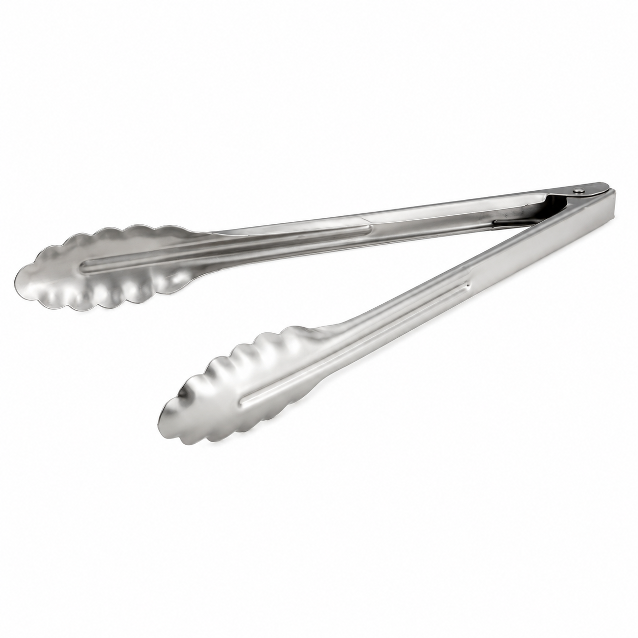 Winco - Stainless Steel Utility Tongs, Extra Heavyweight