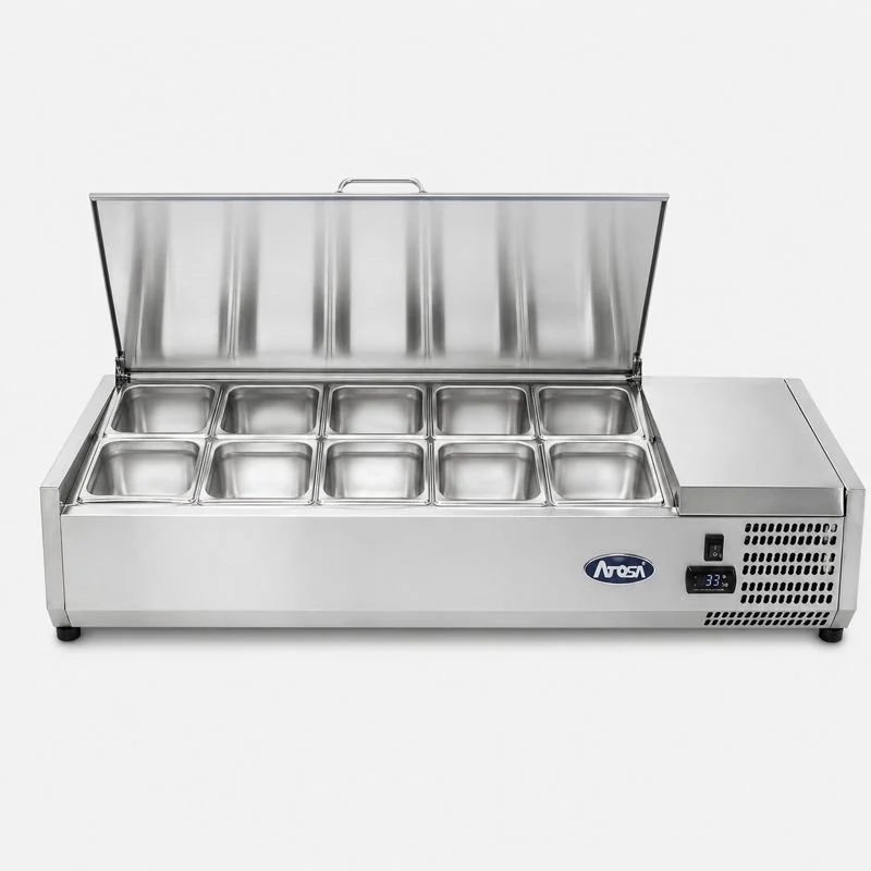 Atosa USA Refrigerated Countertop Prep Station