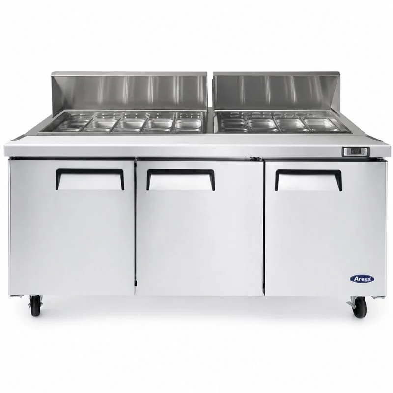 Atosa USA 72″ Refrigerated Standard Top Sandwich Prep. Table