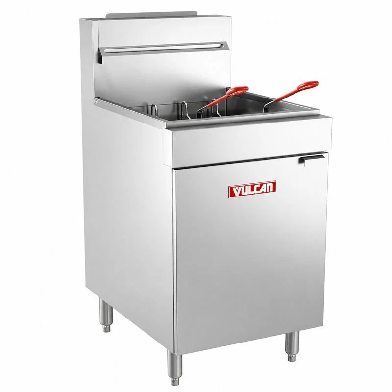 Vulcan Hart - LG500 - 70lb LG Series Commercial Kitchen Gas Freestanding Deep Fryer