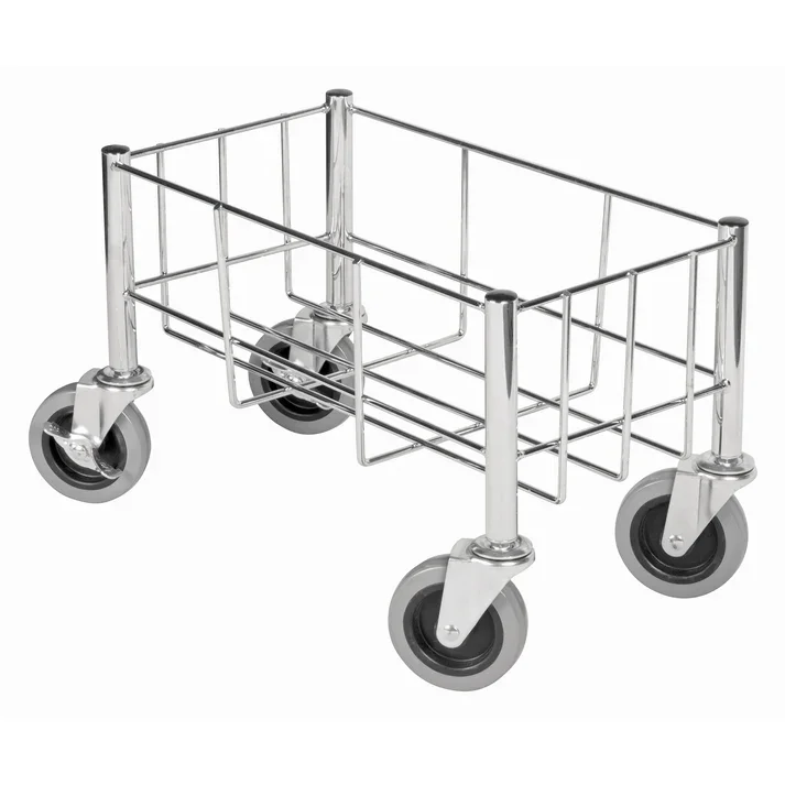 WINCO Wire Dolly For Slender Tash Can