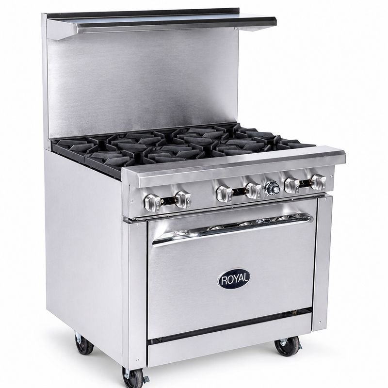ROYAL RR-6C - 36″ Gas Range Series / Convection Oven