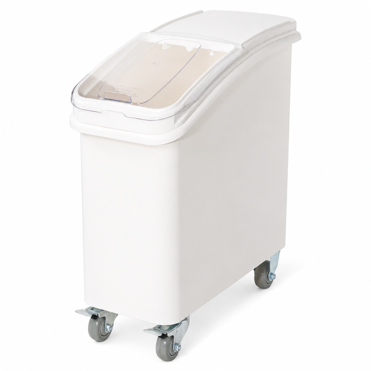 WINCO - 21 Gallon Ingredient Bin with Brake Casters and Scoop