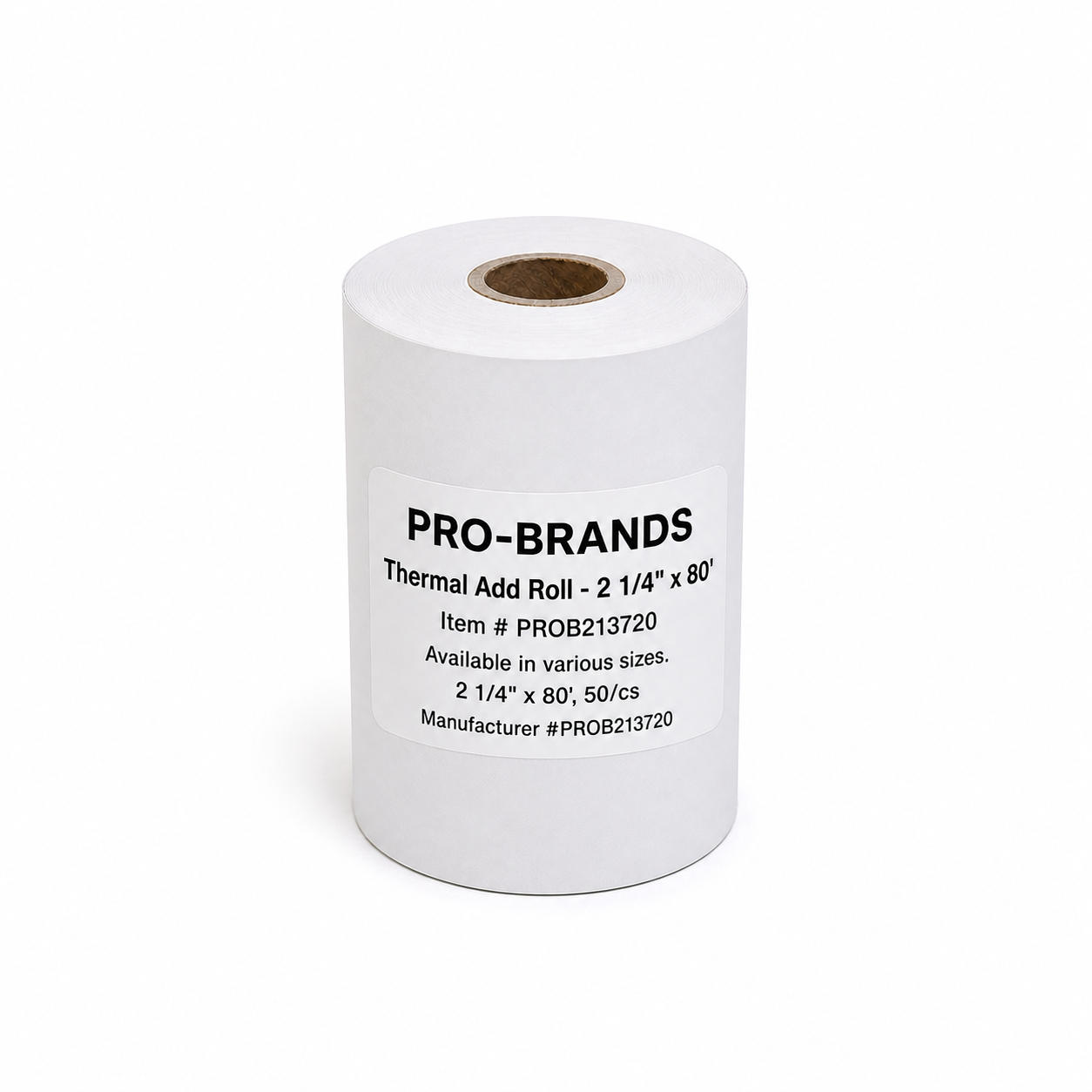 PRO-BRANDS Thermal Add Roll - 2 1/4" x 80' / 50 Rolls