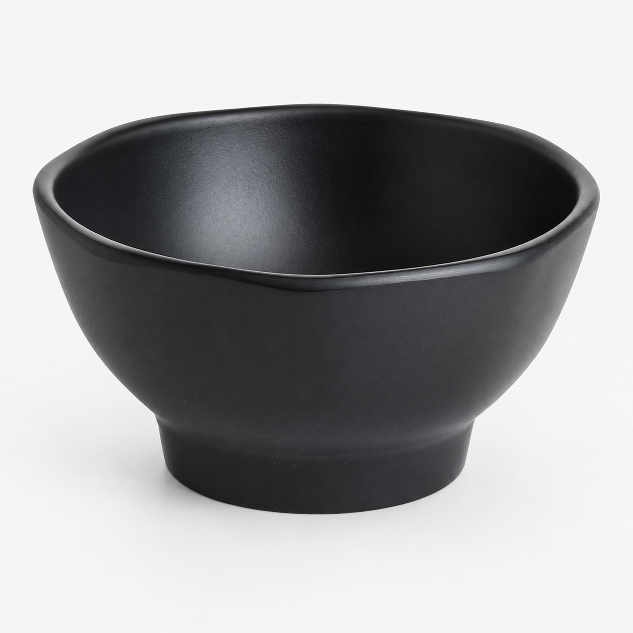 Yanco Melamine - (BP-3104) Black Pearl 4 1/2″ X 2 1/2″ Miso Soup Bowl 10 oz