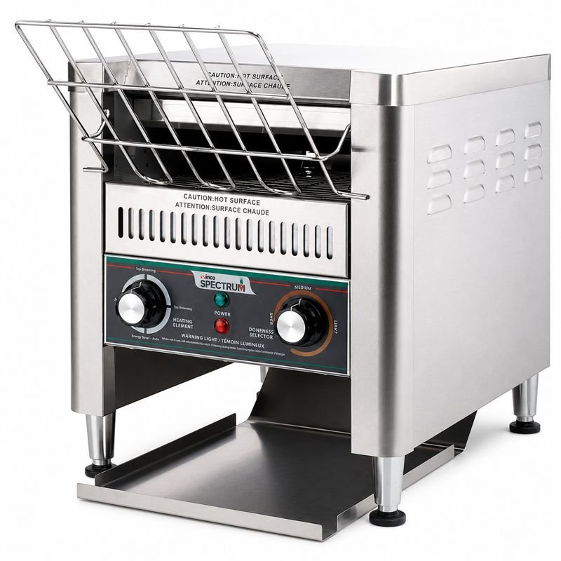WINCO - ECT-300 - Spectrum Electric Conveyor Toaster, 120V, 300 Slices per Hour