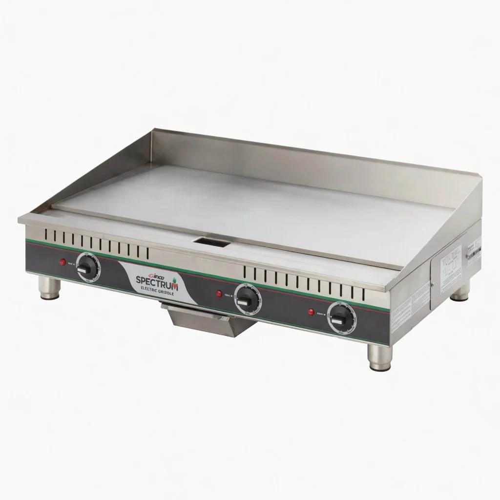 Winco - EGD-36M - Spectrum 36" Electric Griddle, Two Heat Zones