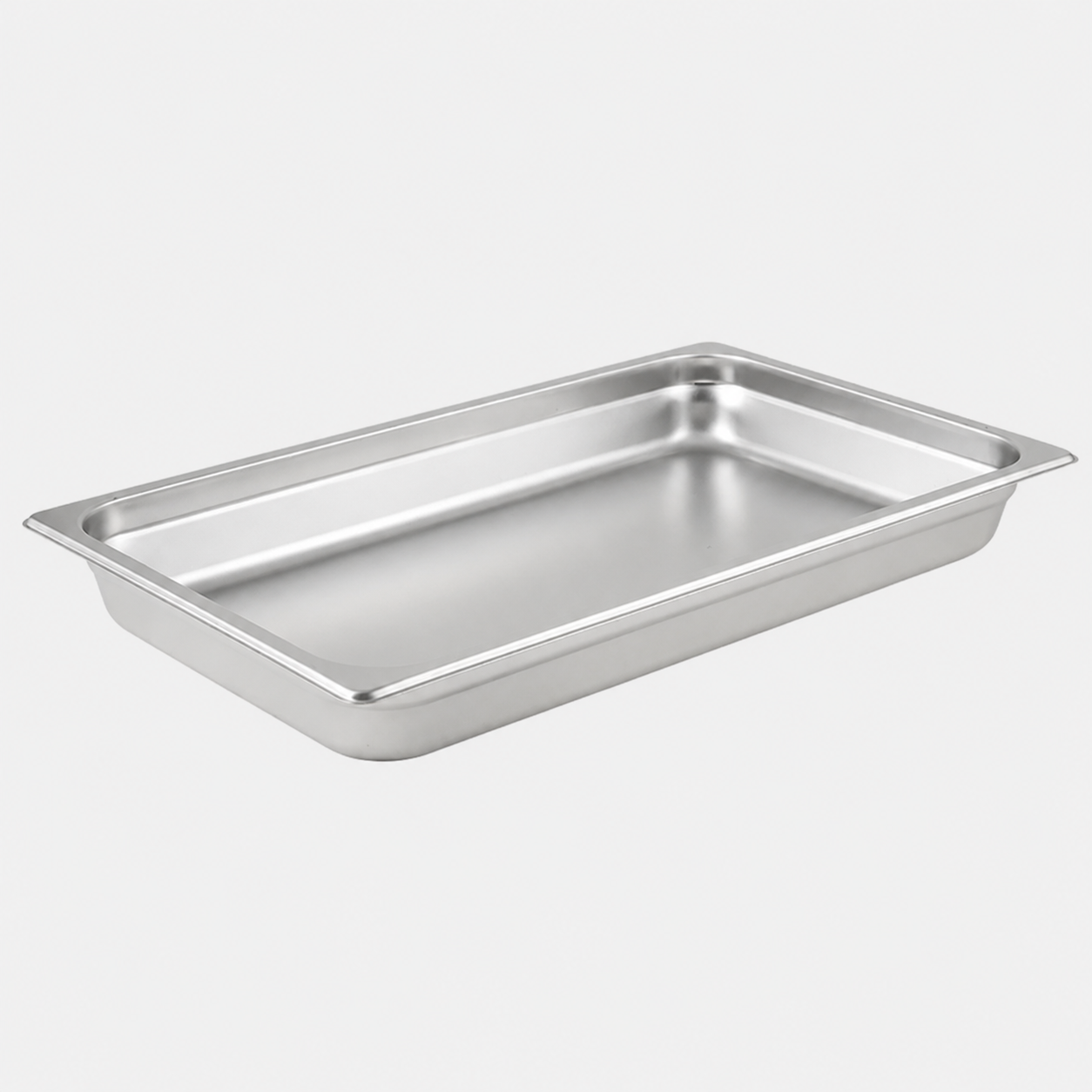 Winco - Full Size Anti-Jam Steam Pan, 24 Gauge Stainless Steel