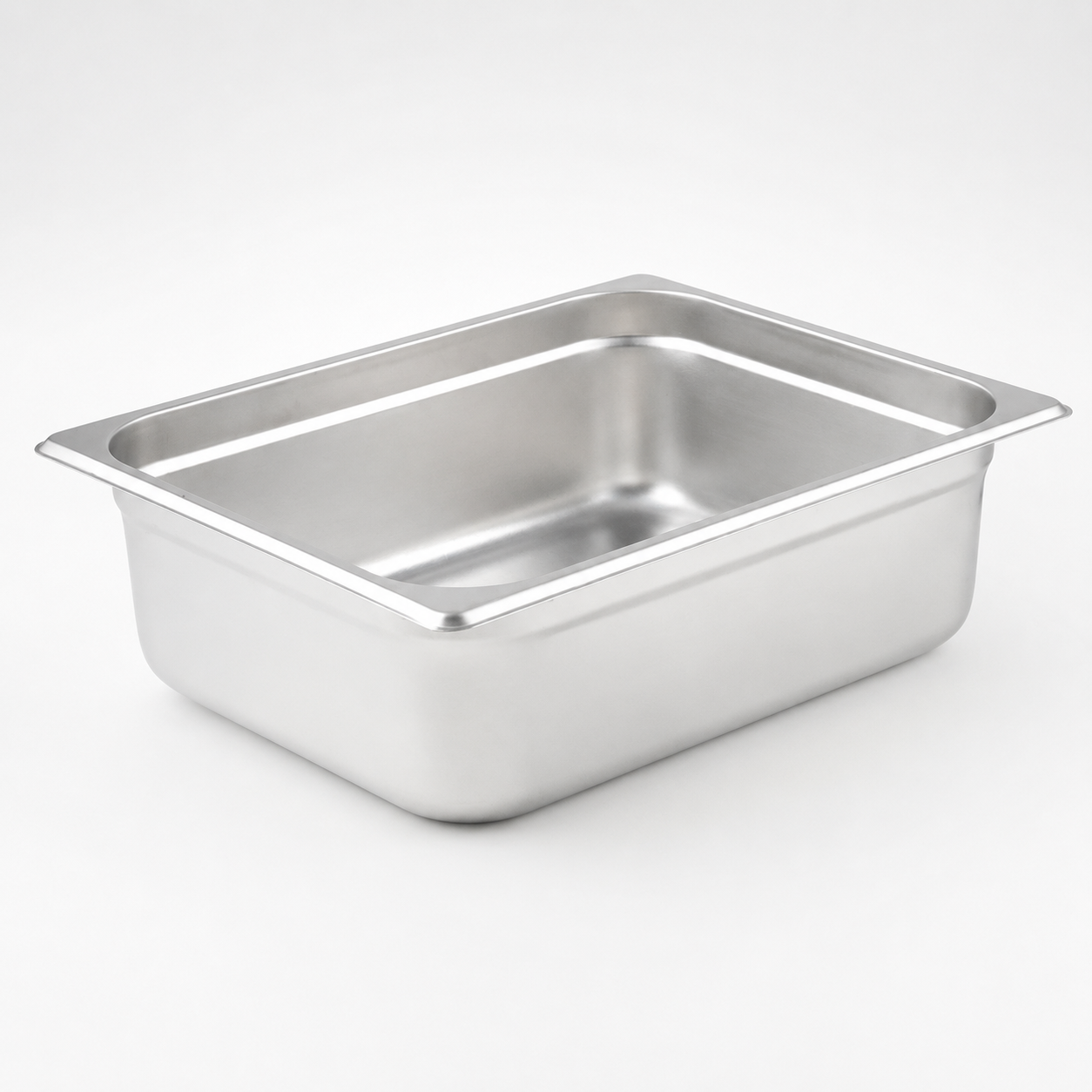 Winco - Half Size Anti-Jam Steam Pan, 23 Gauge Stainless Steel