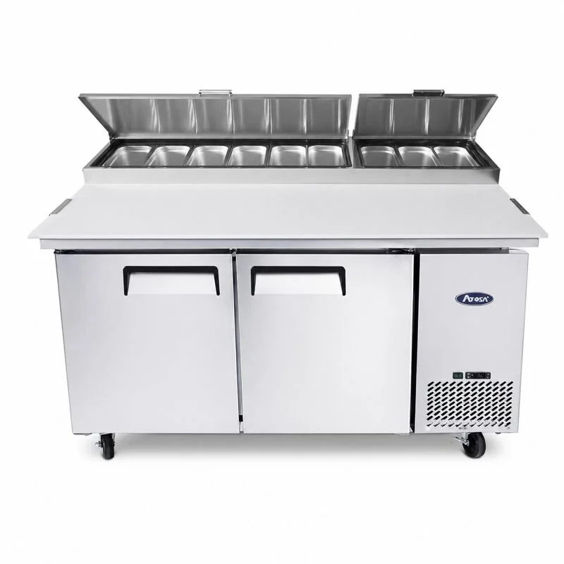 Atosa USA 67″ Refrigerated Pizza Prep. Table