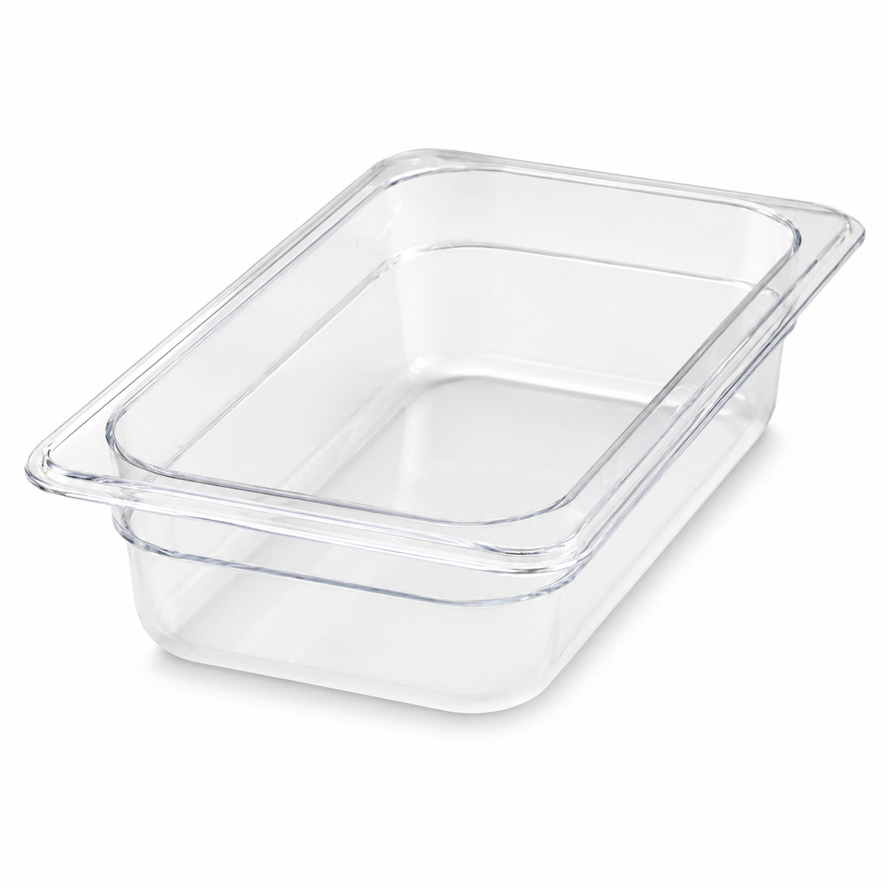 Winco  SP7402 - Polycarbonate Food Pan, 1/4 Size - 2-1/2"
