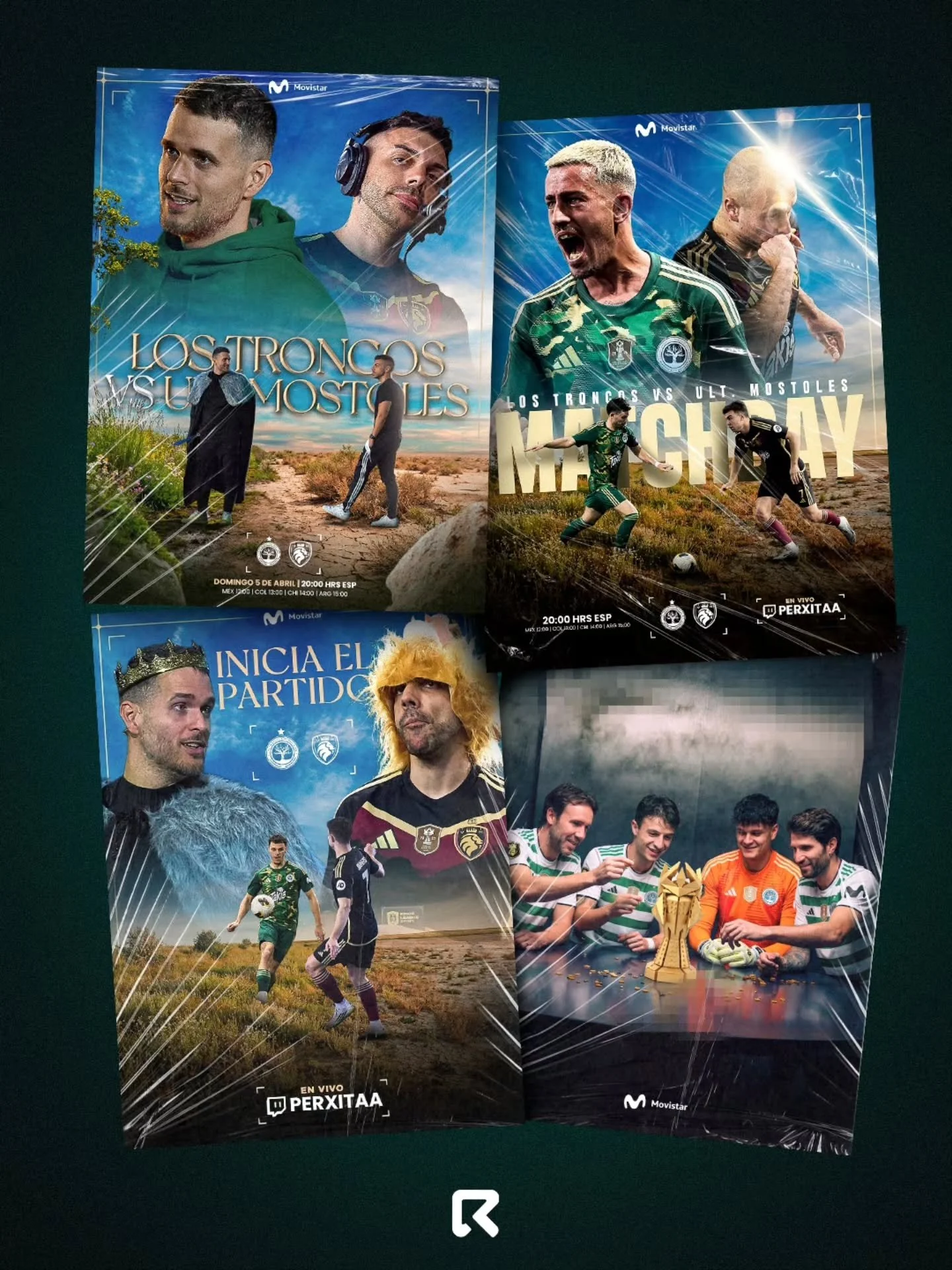 Semana de dise&ntilde;o con @troncosfc.oficial 🌴🌳

#design #graphicdesign #sportsdesign #KingsLeague