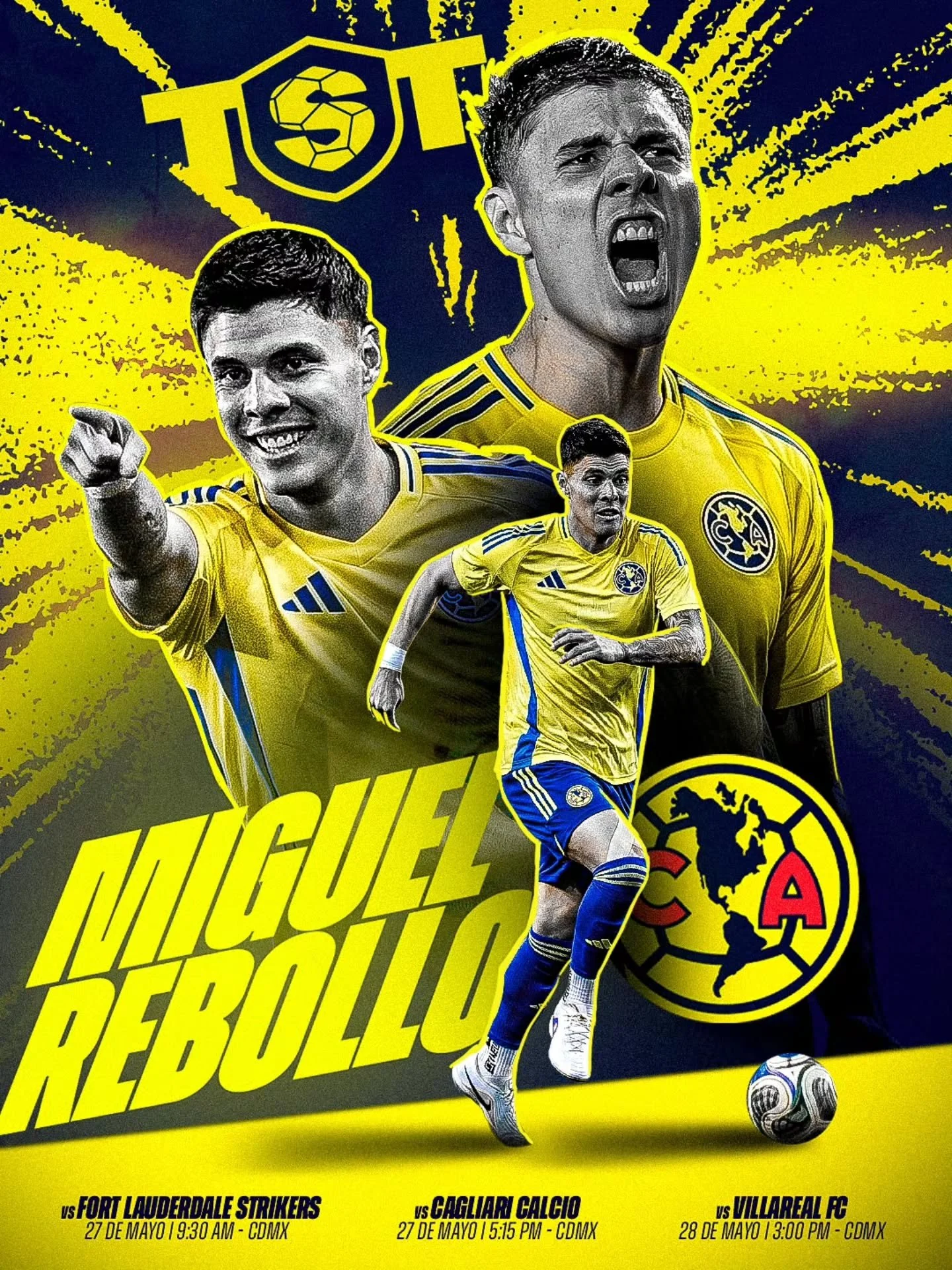 @rebollo93 en el TST con @clubamericasports 🔥

#design #graphicdesign #tst #sportsdesign