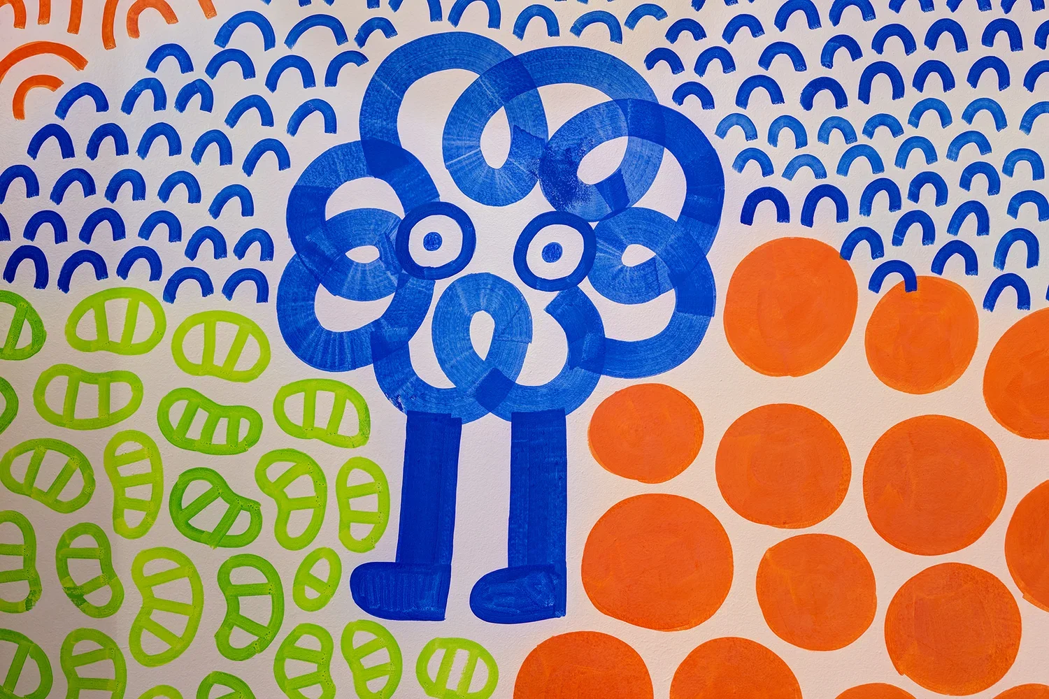 Mural at Kidscommons