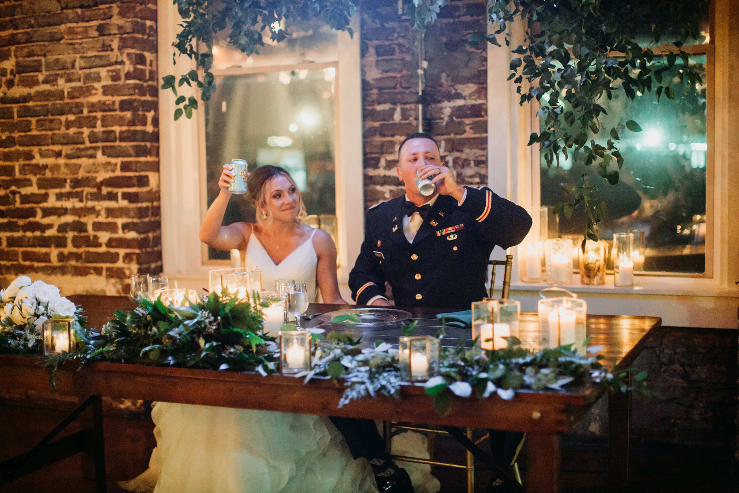 Moment captured by Indigo West. Flowers arranged by Laurel & Sage.