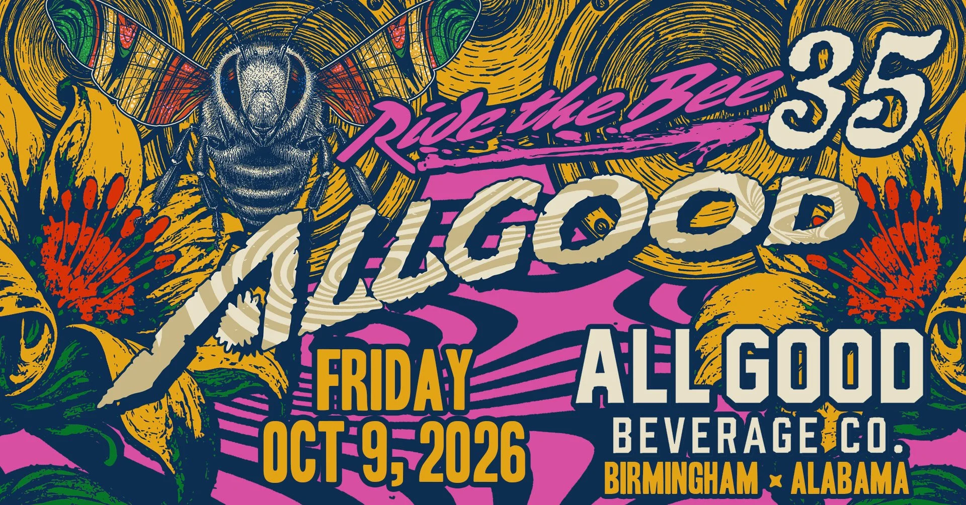 ALL GOOD - RIDE THE BEE 35
