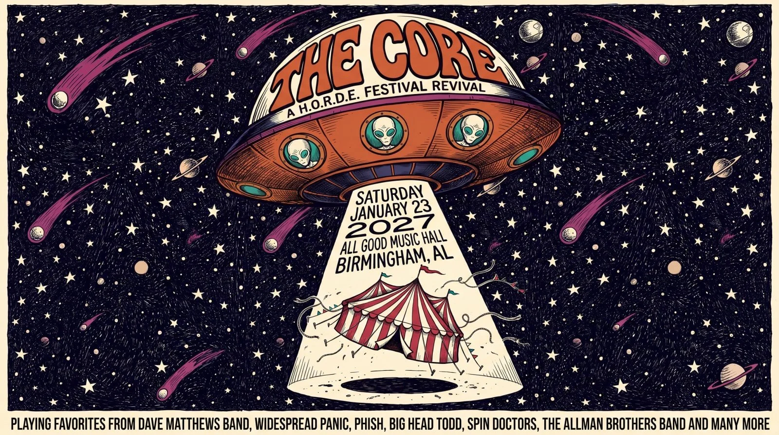THE CORE - A H.O.R.D.E FESTIVAL REVIVAL 