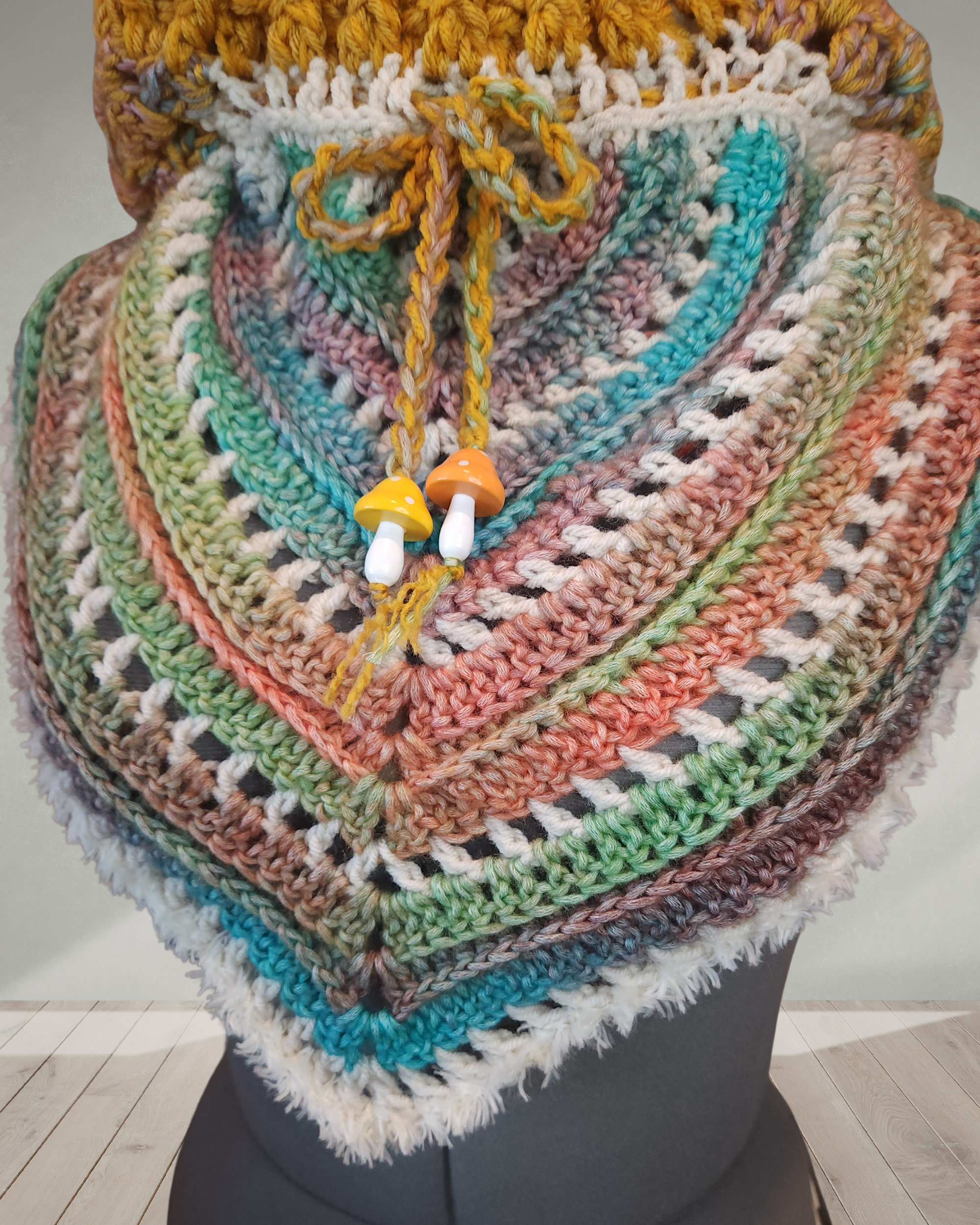 Enchanted Forest Hooded Scarf