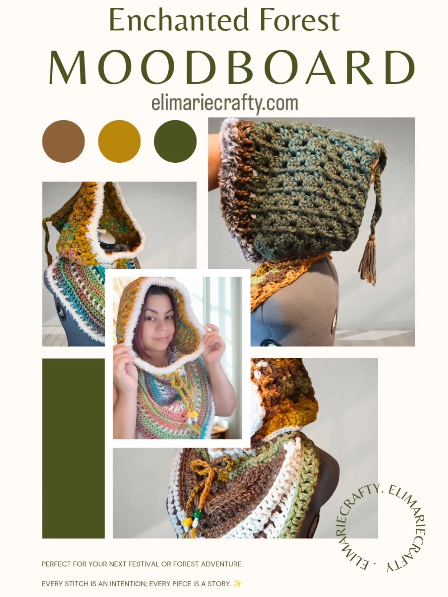 Explore our new website, elimariecrafty.com, for whimsical, enchanted pieces perfect for your next music festival or forest hangout! ✨🧚&zwj;♀️ 

Share this with your magical friends. ✨️

Remember every Friday at the @artisanalleyfarmersmarket Downto