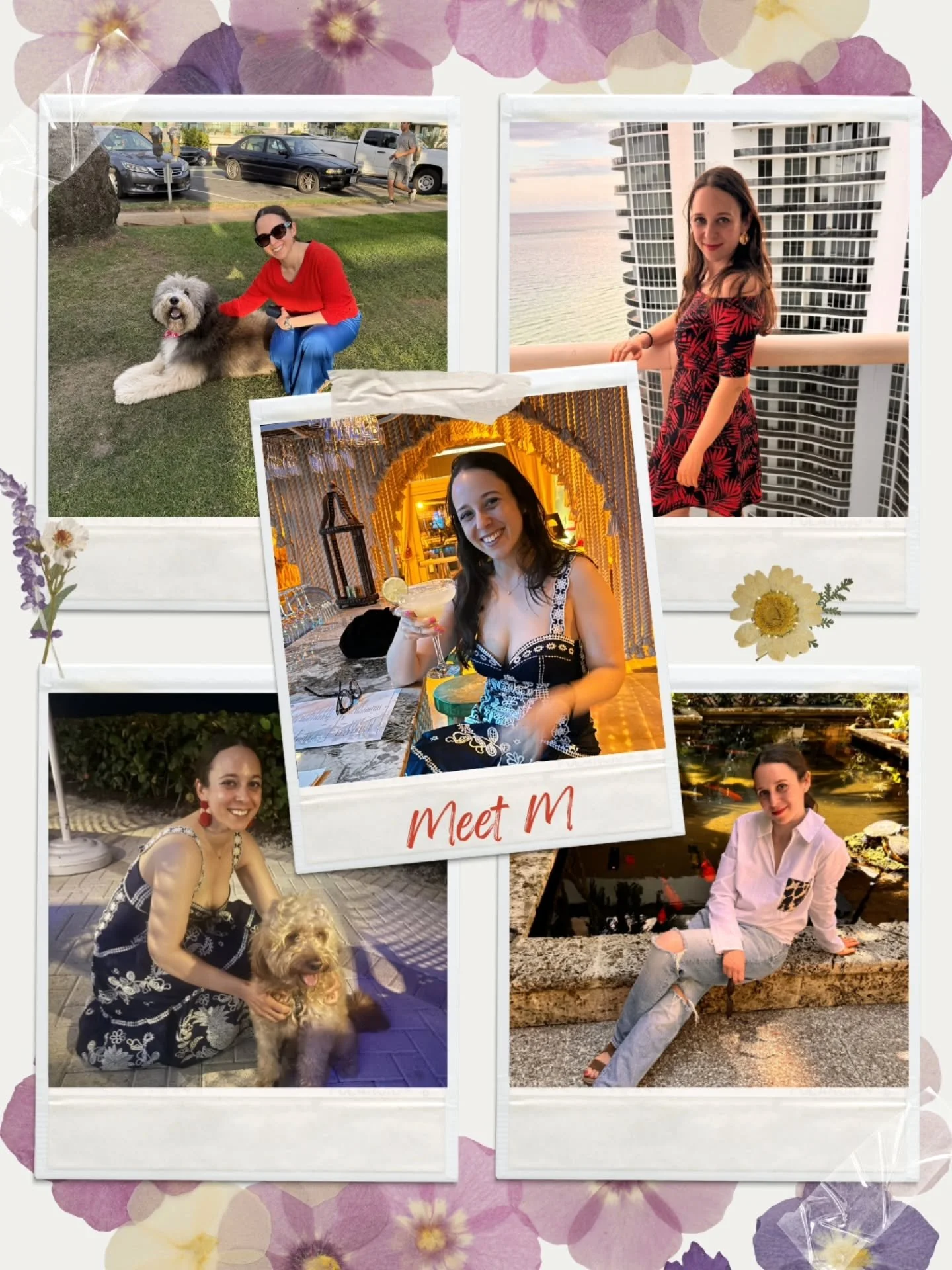 Meet M, from NYC! M is a hard worker, who has built a successful career in healthcare that offers her the flexibility to work remotely, but maintain a life outside of her job! M's friends would describe her as warm, nurturing, and someone whom you co