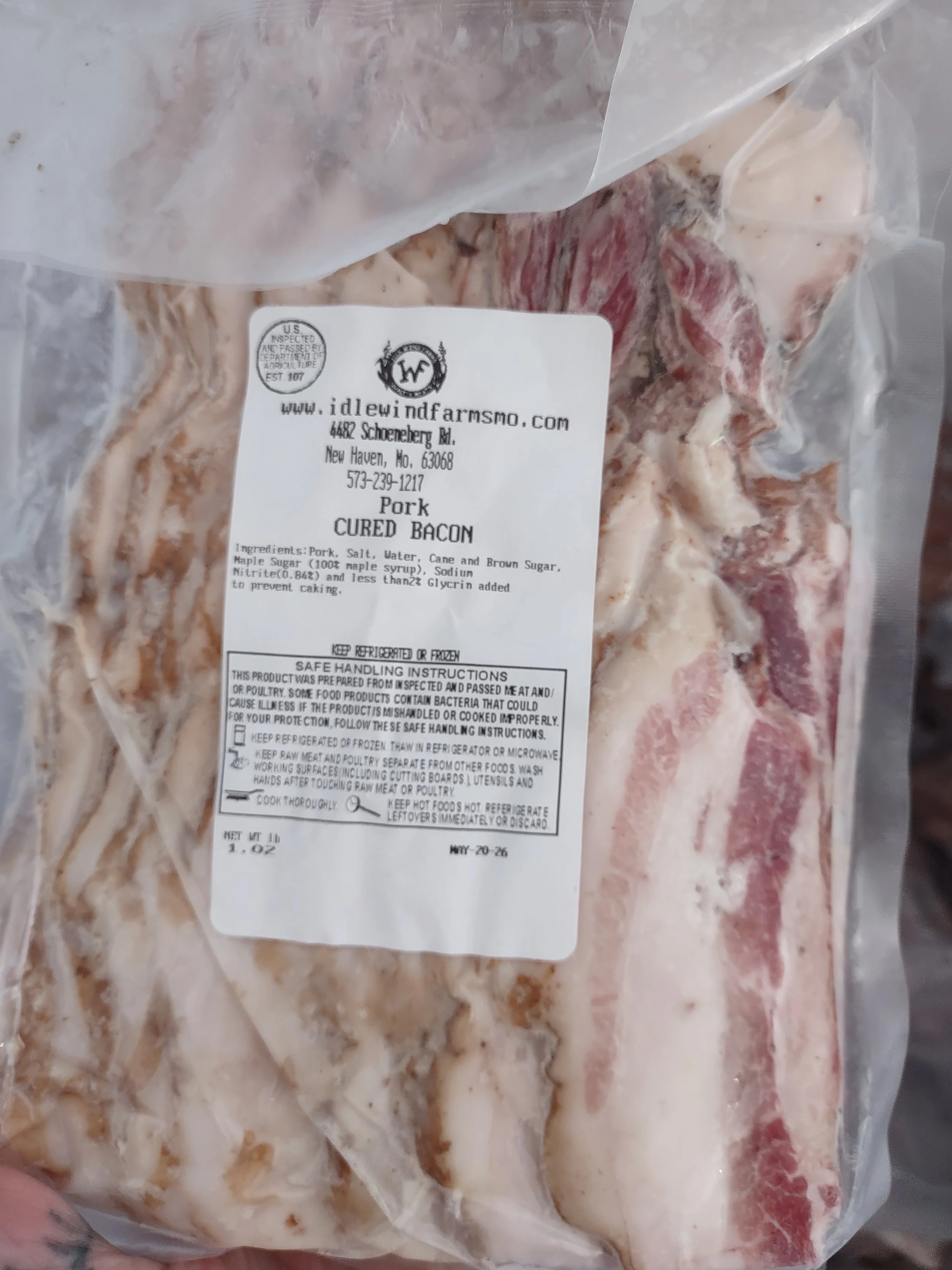Cured Bacon