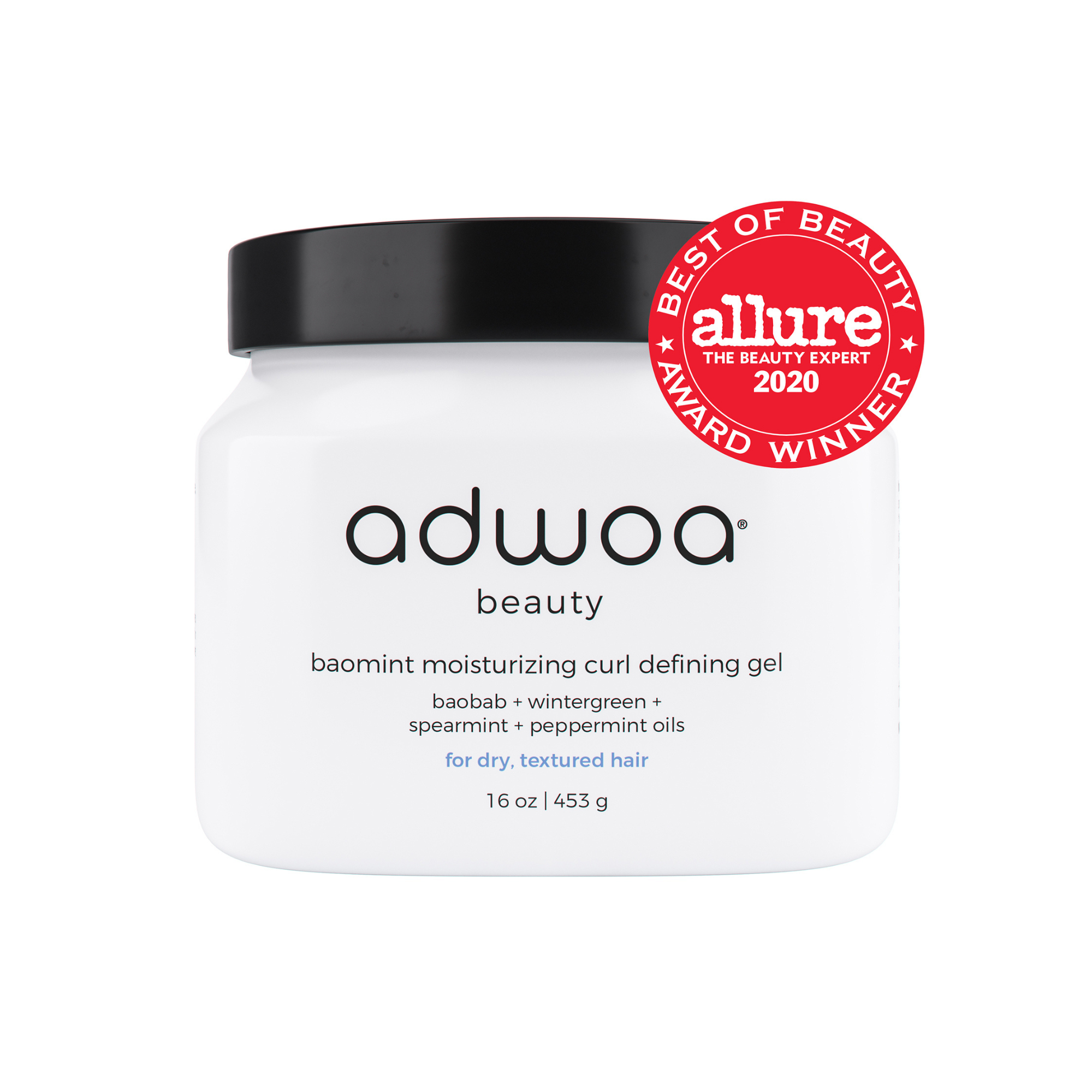 baomint moisturizing curl defining gel 16 oz