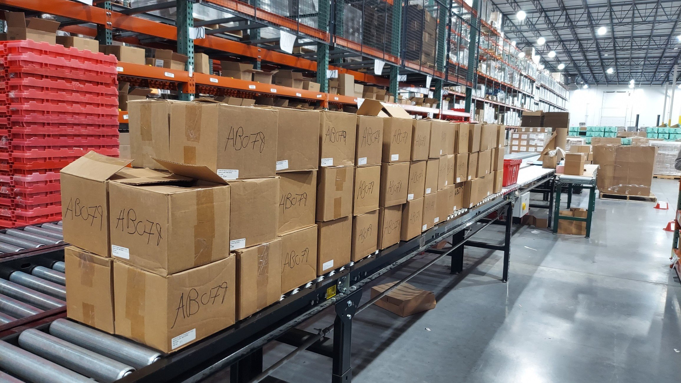 adwoa beauty 's new 3PL warehouse.