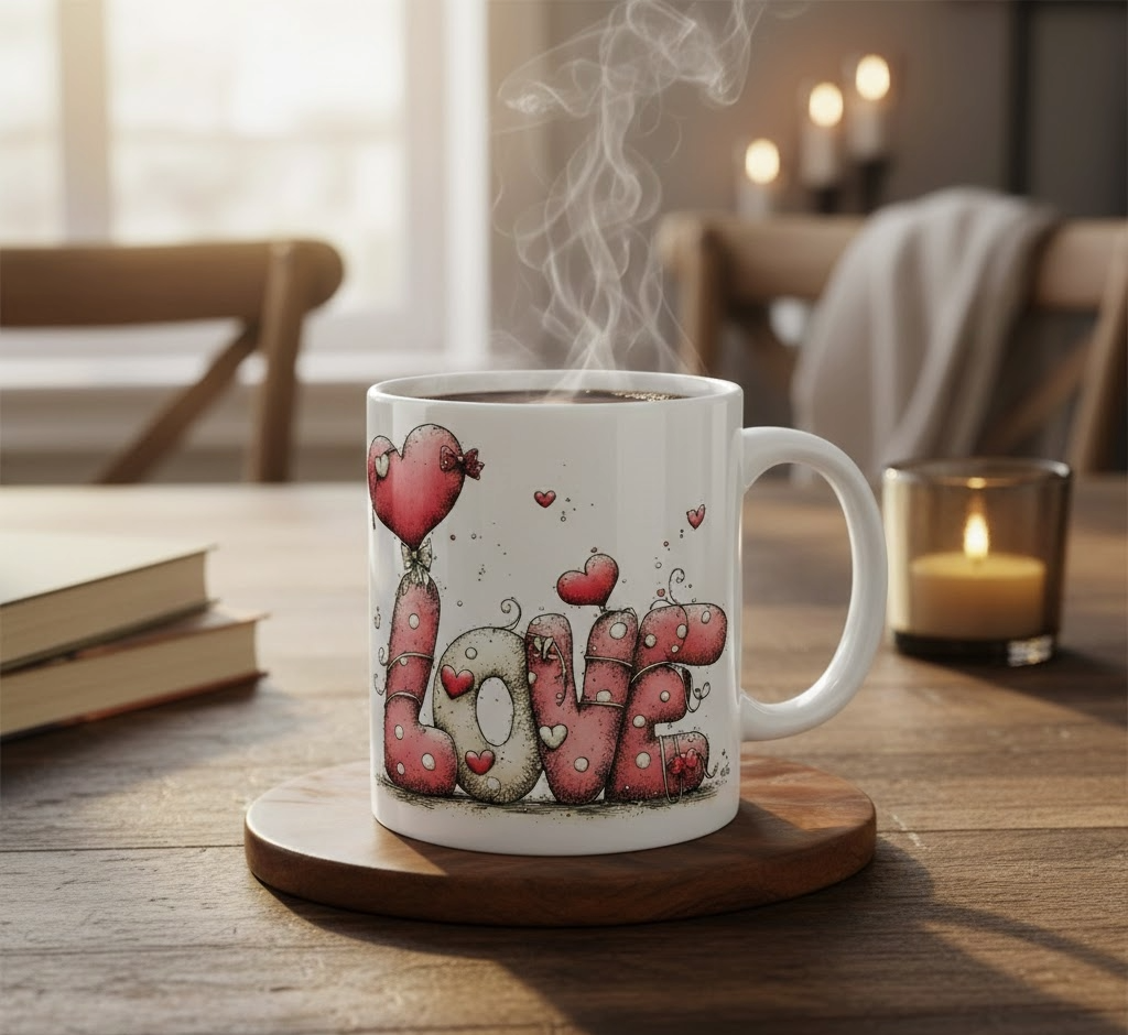 Taza LOVE | Taza Cerámica 11oz, 15oz o 17oz