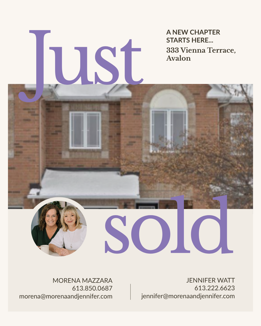SOLD - 333 Vienna Terrace