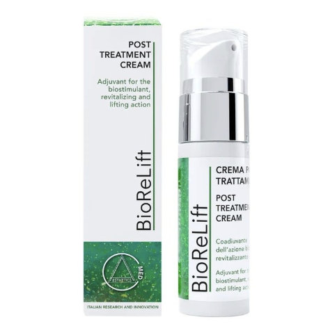 BioReLift post treatment cream with packaging box