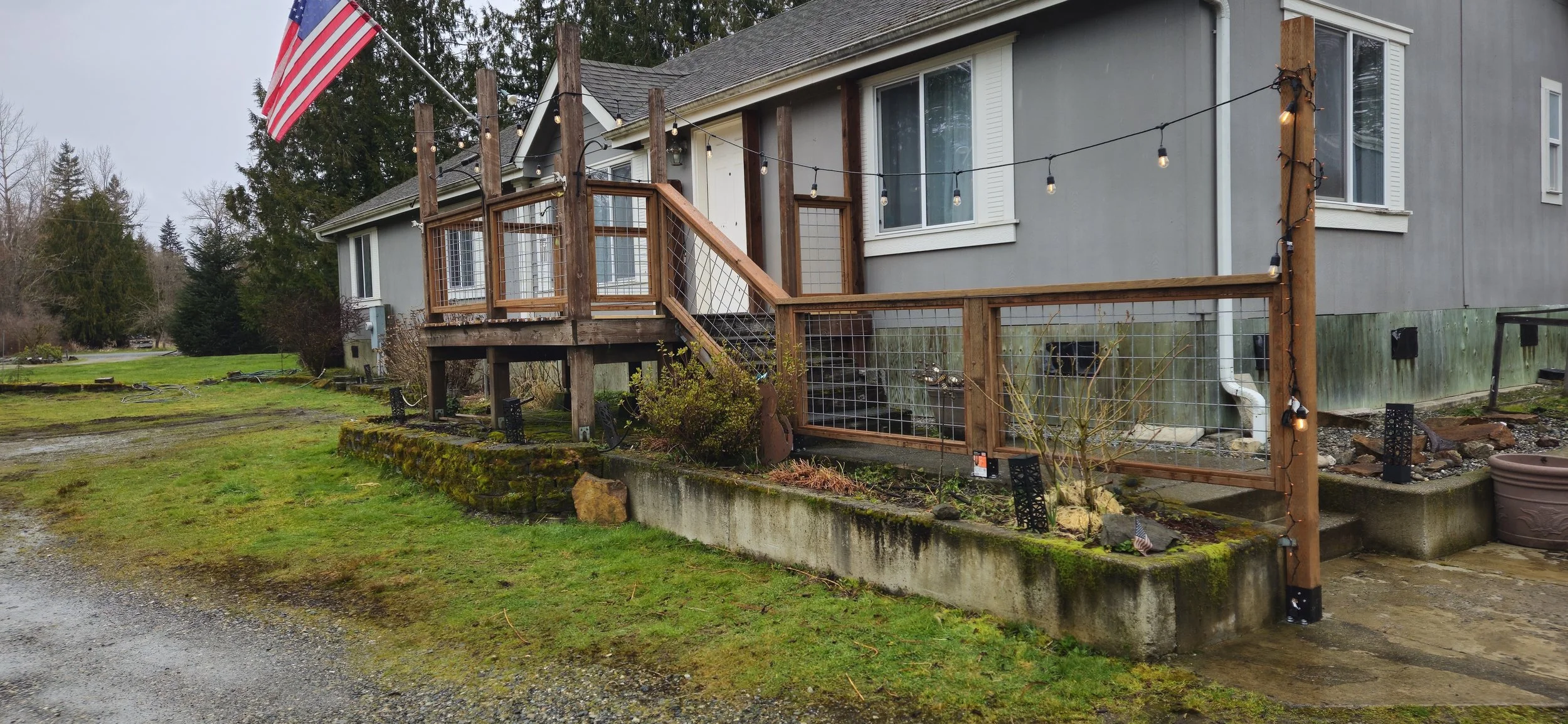 Oranssi technician working on a roof project