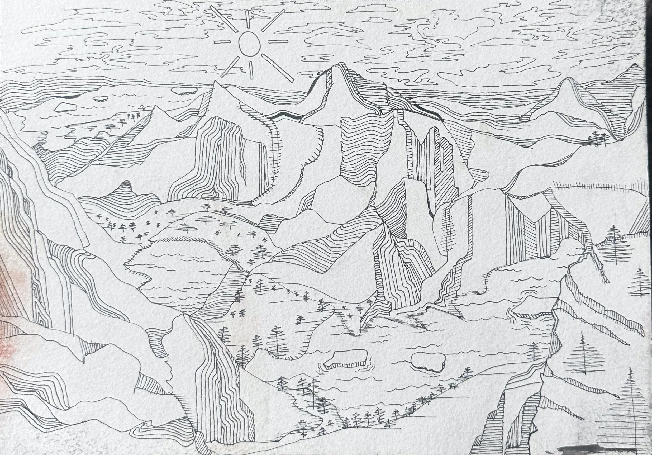 Mountains and Caverns