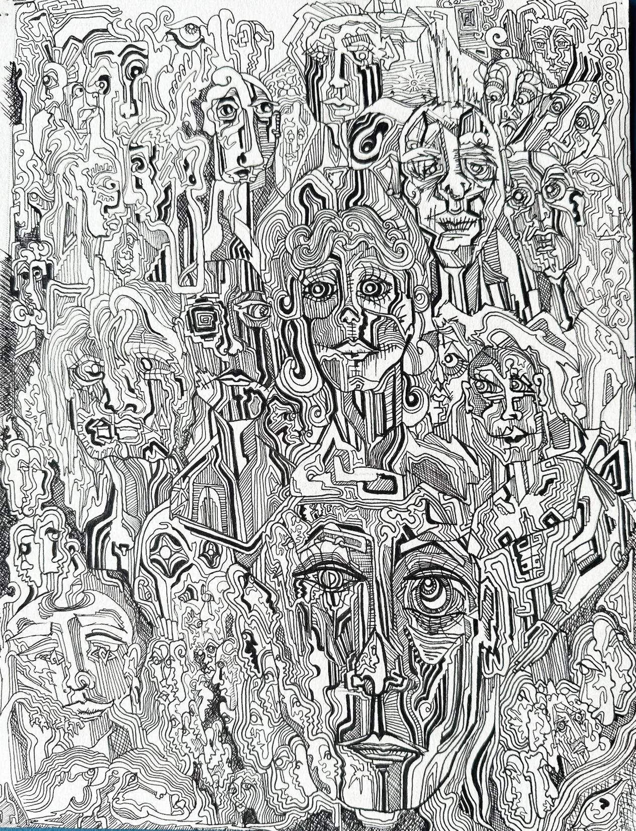 Face Template (original drawing)