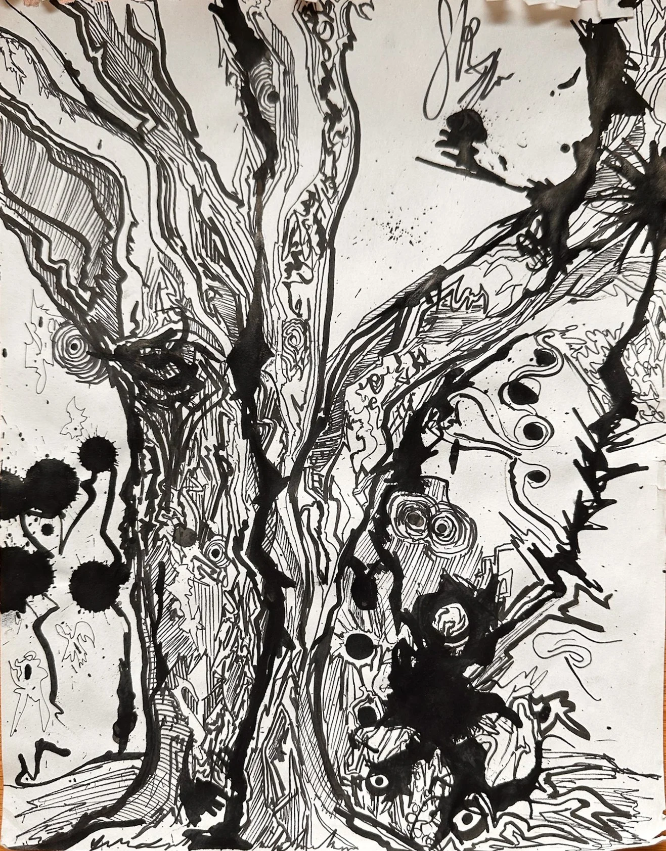 I saw a Tree with Eyes