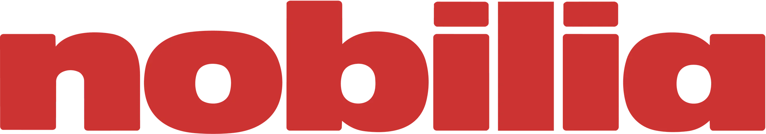 Close-up of the red 'Netflix' logo.