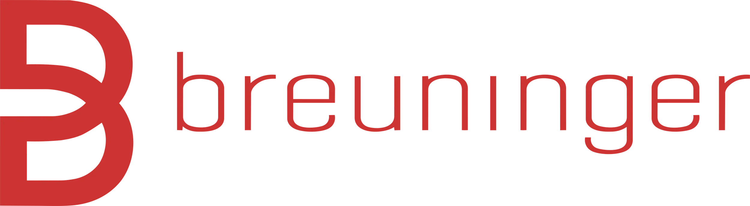 Red logo with a large stylized 'B' followed by the word 'breuinger' in lowercase letters.