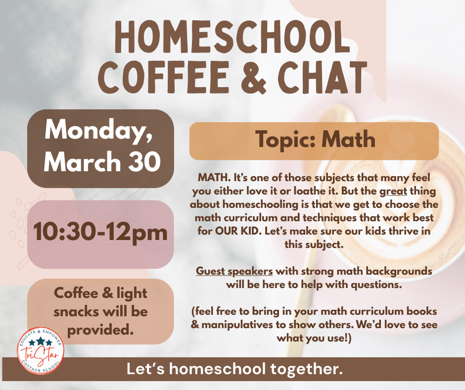Homeschool Coffee & Chat