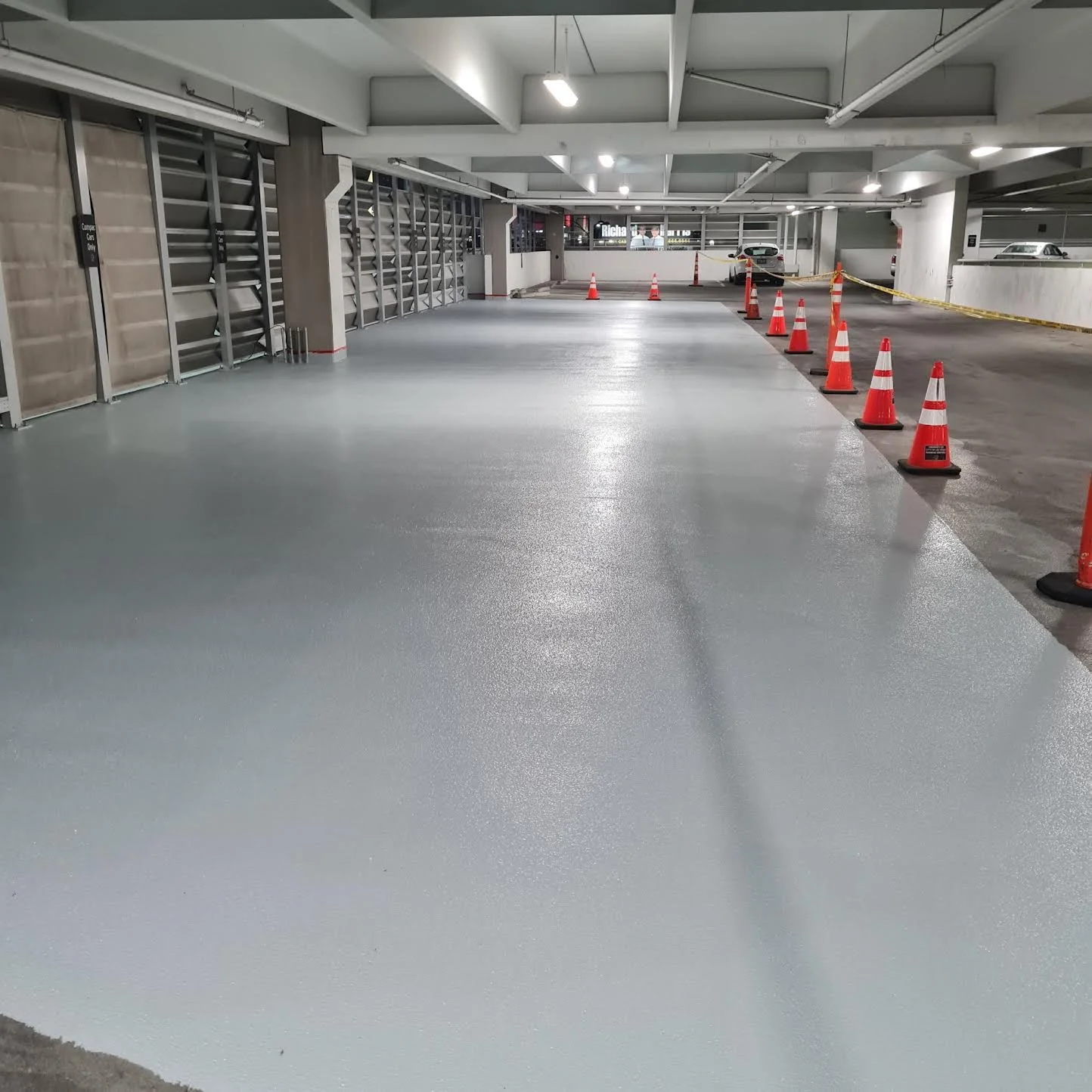 Waterproofing car garage by HCI
