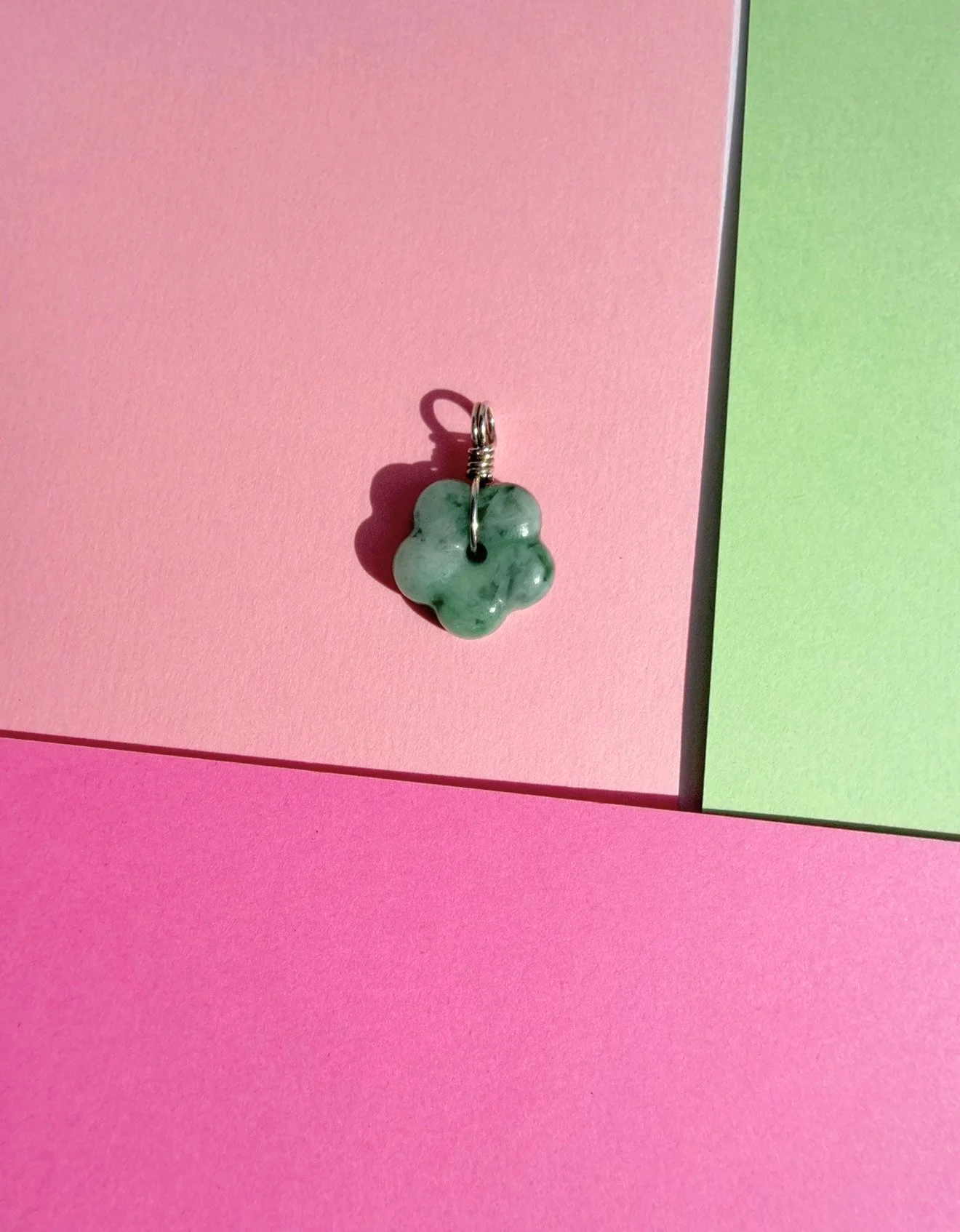 Puffy Mochi Flower SS925 Charm