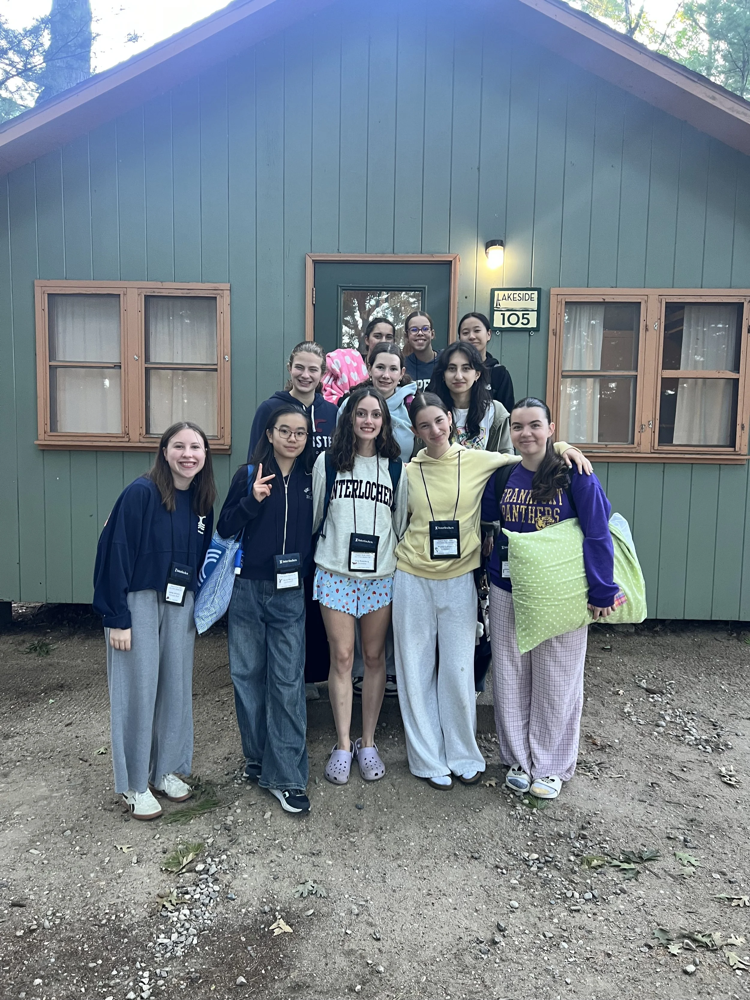 Skyline Orchestra Camp 2026: Cabin 105 student crew (my cabin)!!
